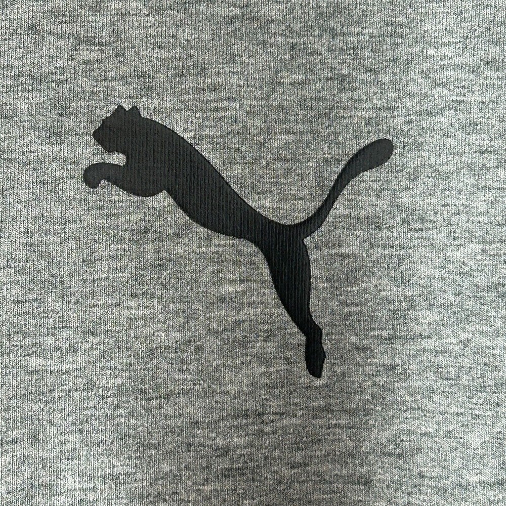 Puma Quarter Zip Gray Sweatshirt Youth Size XL - Picture 2 of 12